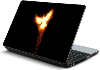 

Geek RISE PHOENIX MYTH FIRE BIRD PHOENIX MINIMALISM Laminated Vinyl Laptop Decal 15.6