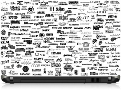 

Box 18 Music Band Names1201686 Vinyl Laptop Decal 15.6