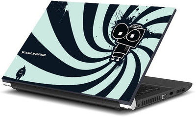 

Geek Icecream Robot Laminated Vinyl Laptop Decal 15.6