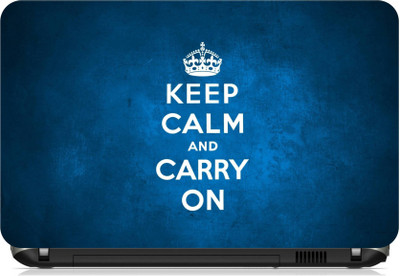 

Print Shapes Keep calm an carry on Vinyl Laptop Decal 15.6