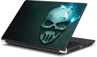 

ShopMantra Metal Skull Mask Vinyl Laptop Decal 15.6