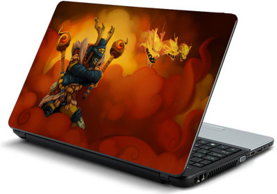 

Geek SCALE BOUND SOOTHSAYER Laminated Vinyl Laptop Decal 15.6