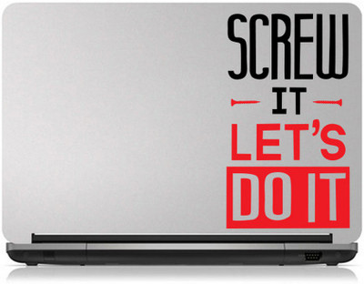 

Creatick Studio Screw It Quote Laptop Sticker Vinyl Laptop Decal 15.6