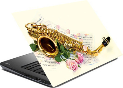 

hifex ROSE AND SAXOPHONE vinyl Laptop Decal 15.6