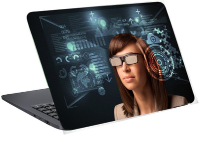 

Decor Kafe DKLSM0179 Matte Finish Colored PVC Vinyl Flim Laptop Decal 15.6
