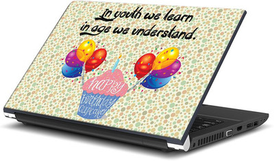 

ShopMantra Happy Birthday -SMFP00002253 Vinyl Laptop Decal 15.6