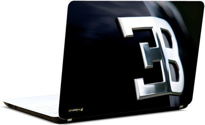 

Pics And You Bugatti Car Logo 3M/Avery Vinyl Laptop Decal 15.6