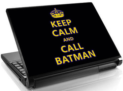 

Theskinmantra Keep Calm Funny Vinyl Laptop Decal 15.6