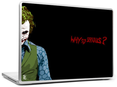 

Print Shapes Joker with why so serious Vinyl Laptop Decal 15.6
