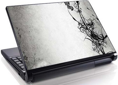 

Theskinmantra 2 tone beauty Floral Vinyl Laptop Decal 15.6