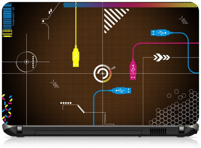 

Box 18 USB Cable Connector 2168 Vinyl Laptop Decal 15.6