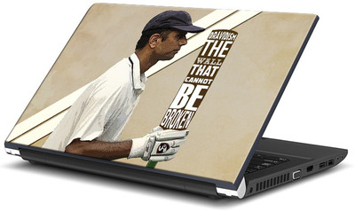 

ShopMantra Rahul Dravid Quote Vinyl Laptop Decal 15.6