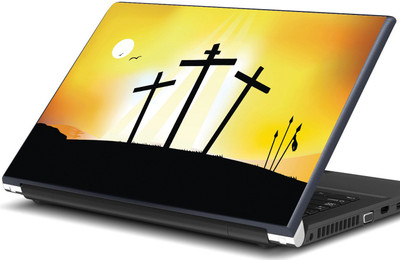 

Artifa Three Jesus Christ cross Vinyl Laptop Decal 15.6