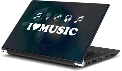 

ezyPRNT Music Lovers and Musical Quotes Q (15 to 15.6 inch) Vinyl Laptop Decal 15