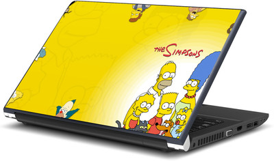

Artifa The Simpsons Characters Vinyl Laptop Decal 15.6