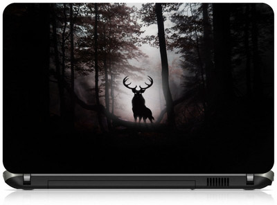 

Box 18 Deer In Dark Forest 1918 Vinyl Laptop Decal 15.6