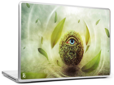 

Print Shapes Green ball eye Vinyl Laptop Decal 15.6