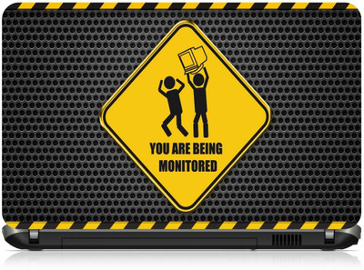 

Box 18 You Are Being Monitored1550 Vinyl Laptop Decal 15.6