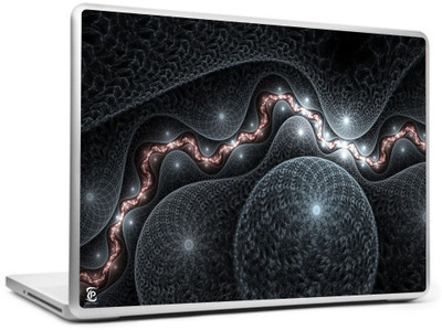 

Print Shapes Abstract art black Vinyl Laptop Decal 15.6