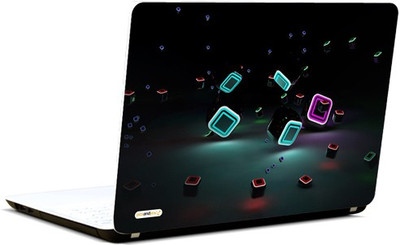 

Pics And You Pattern Cubes Vinyl Laptop Decal 15.6