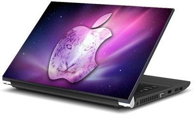 

Geek leopord inside apple Laminated Vinyl Laptop Decal 15.6