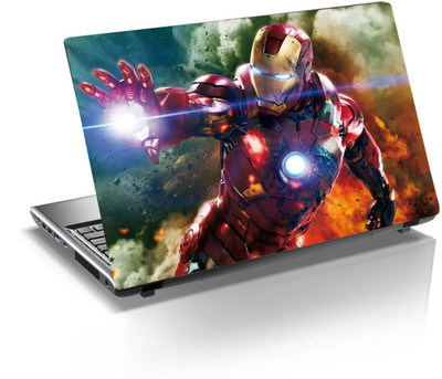 

Akrati_Print Iron_man Laminated Vinyl Laptop Decal 15.6