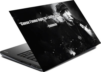 

hifex eminem quote vinyl Laptop Decal 15.6