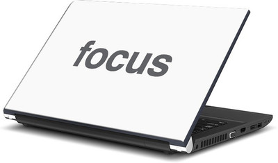 

ShopMantra Focus Minimalist Design Vinyl Laptop Decal 15.6