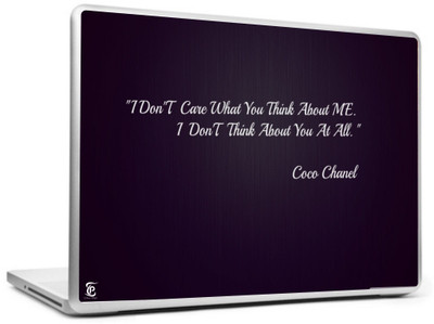 

Print Shapes I dont care Vinyl Laptop Decal 15.6