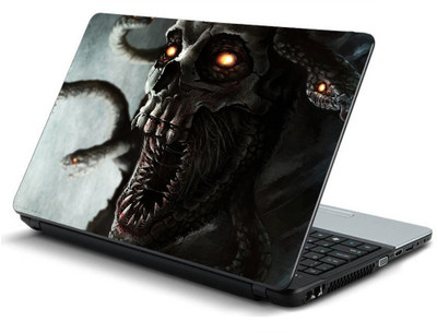 

Geek horror fantasy snake HQ Laminated Vinyl Laptop Decal 15.6