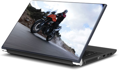 Artifa Orange KTM Bike Vinyl Laptop Decal 15.6