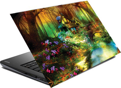 

hifex forest scenery vinyl Laptop Decal 15.6