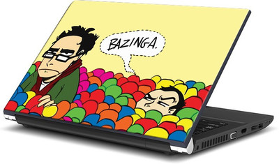 

ShopMantra Bazinga Vector Design Vinyl Laptop Decal 15.6