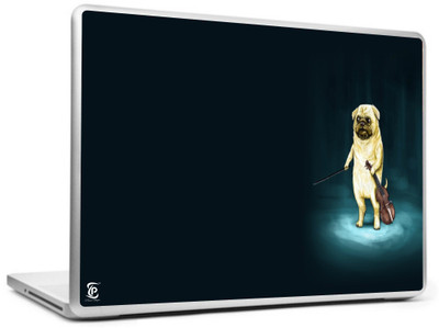 

Print Shapes Dog with guitar Vinyl Laptop Decal 15.6