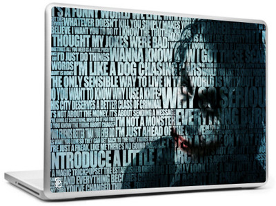 

Print Shapes Typo joker Vinyl Laptop Decal 15.6