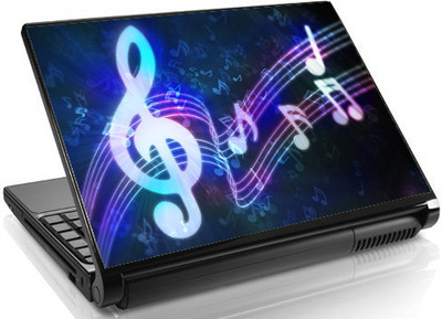 

Theskinmantra Glow with Music Skin Vinyl Laptop Decal 15.6