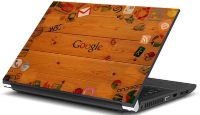 

Psycho Art Wooden Google World Vinyl Laptop Decal 15.6