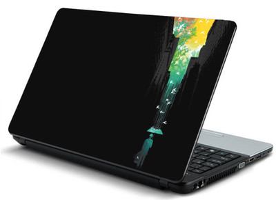 

Geek LIGHT UMBRELLA DARK Laminated Vinyl Laptop Decal 15.6