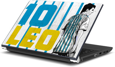 

ShopMantra Lionel Messi Art Footballer Vinyl Laptop Decal 15.6
