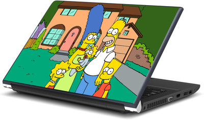 

Artifa The Simpsons family happy Vinyl Laptop Decal 15.6