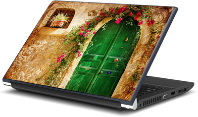 

Artifa Old House green door Vinyl Laptop Decal 15.6