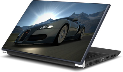 Artifa Bugatti Sportscar Printed Vinyl Laptop Decal 15.6