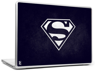 

Print Shapes Blue & white superman logo Vinyl Laptop Decal 15.6