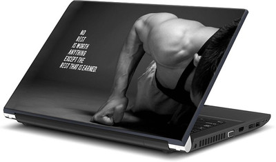 

ShopMantra No Rest Is Worth Anything Except The Rest That Is Earned Vinyl Laptop Decal 15.6