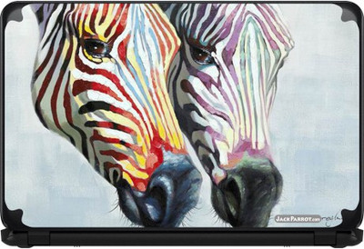 

Jack Parrot Zebra col Vinyl Laptop Decal 15.5