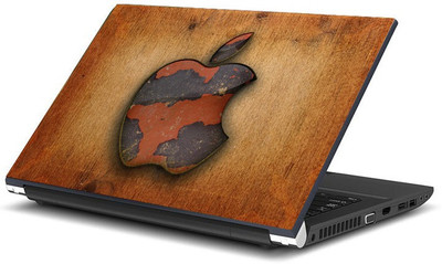

Geek Apple Logo Map Laminated Vinyl Laptop Decal 15.6