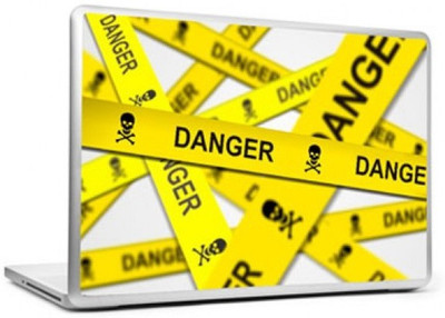 

Sukhi Aatma Danger keep away Vinyl Laptop Decal 15.6
