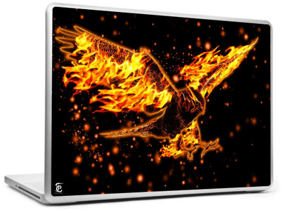 

Print Shapes Burning eagle Vinyl Laptop Decal 15.6