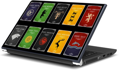 Artifa Houses of Game of Thrones Vinyl Laptop Decal 15.6