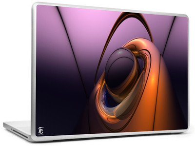 

Print Shapes Orange loop in 3d wide Vinyl Laptop Decal 15.6